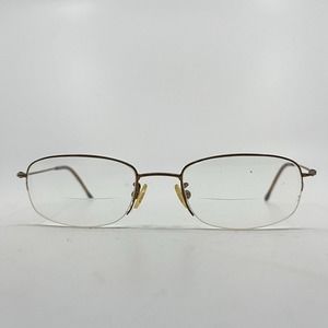Ralph Lauren Eyeglasses Polo 398 KIE Light Brown Rimless Metal 50-19-140 H7279